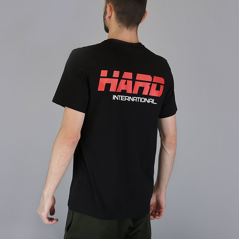 Мужская футболка Hard International (International-черн)  - цена, описание, фото 5
